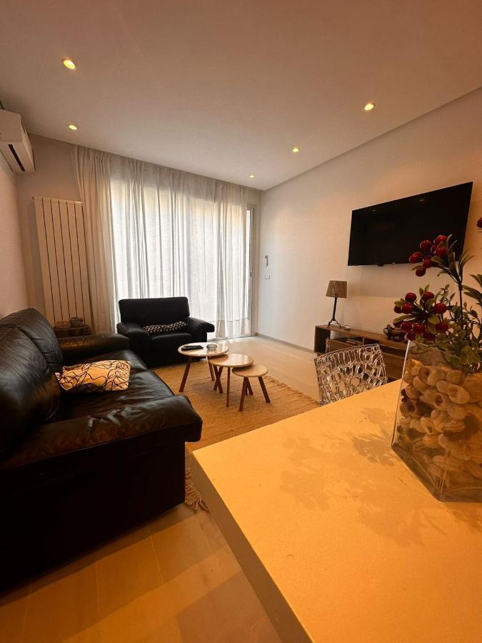 App Avec Jardin Dans Un Hotel Gammarth Bagian luar foto